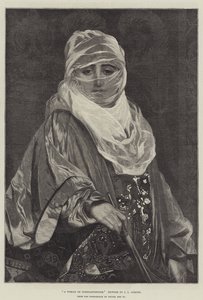 Una donna di Costantinopoli da Jean Leon Gerome